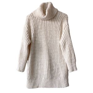 Mango sweater vest cowl neck